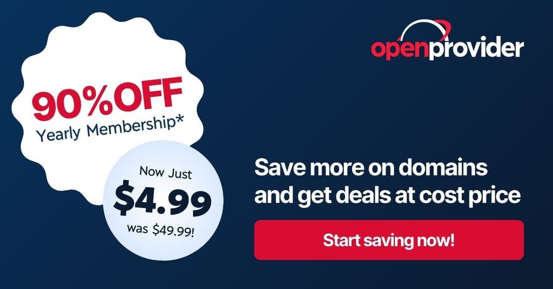 Openprovider promo